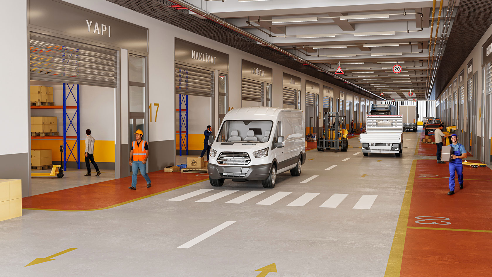 Staria İş Merkezi İç Mekan 1